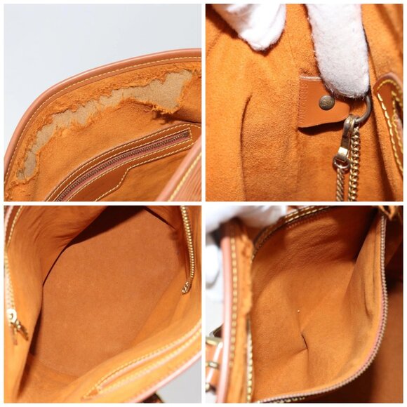 LOUIS VUITTON Epi Bucket GM Shoulder Bag SPO Beige LV Auth 147993 - Picture 15 of 16